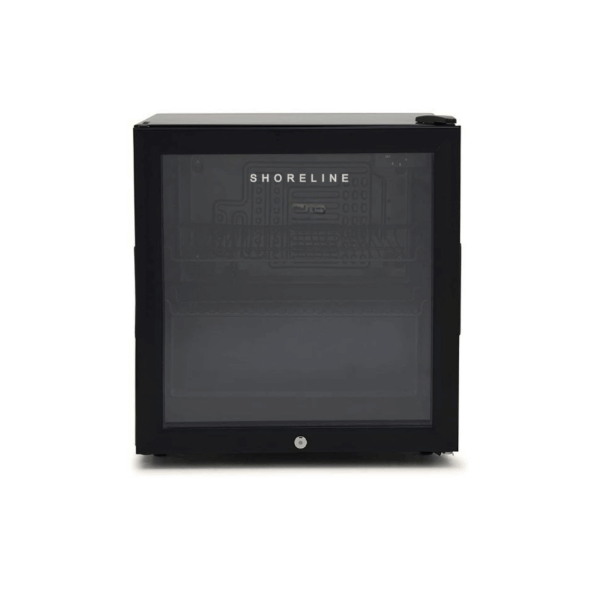 SL-TTG249B - Small Glass Door Fridge